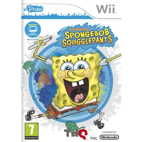 SpongeBob De Onnozele Krabbelaar (uDraw only)