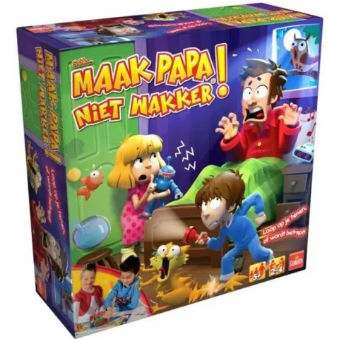Sshh Maak papa niet wakker