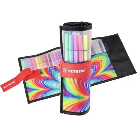 STABILO Pen 68 ARTY Rollerset - Inhoud 25 kleuren