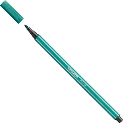 STABILO Pen 68 - Premium Viltstift - Turks Blauw - per stuk