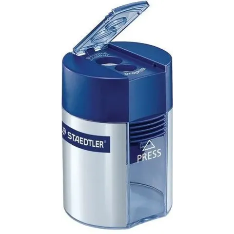 Staedtler Potloodslijper Dubbel-model, incl. potje