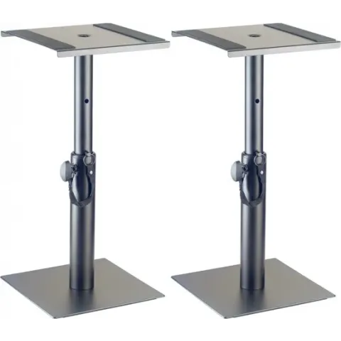 Stagg Smos 05-SET Twee in hoogte verstelbare monitor- of lichtstandaards (laag model)