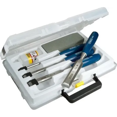 STANLEY 0-16-130 Houtbeitelset - 6-delig - met opbergbox