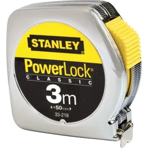 Stanley 0-33-218 PowerLock Classic Rolmaat - 3m x 12,7mm