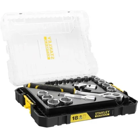 Stanley FatMax PRO-STACK Doppenset 3/8" 18-delig - FMMT98102-0