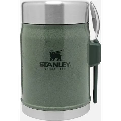 Stanley The Legendary Food Jar + Spork 0,4L - Thermosfles - Hammertone Green