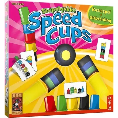 Stapelgekke Speedcups - 6 spelers