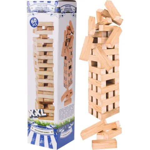 Stapeltoren hout 60 stukken