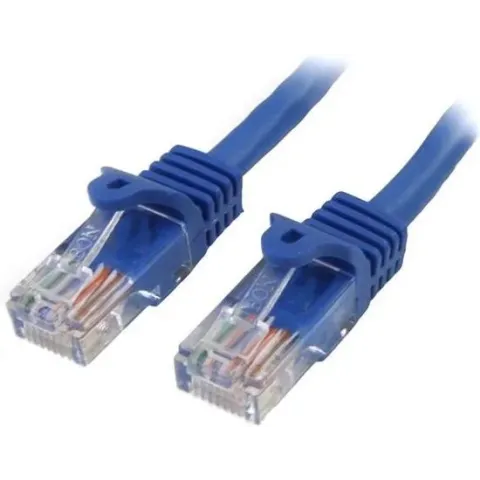 Startech 45PAT3MBL - Cat 5 UTP-kabel - RJ45 - 3 m - Blauw