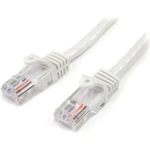 Startech 45PAT3MWH - Cat 5 UTP-kabel - RJ45 - 3 m - Wit