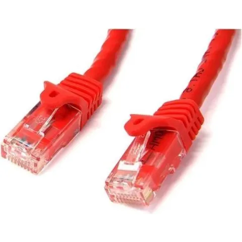 Startech N6PATC1MRD - Cat 5 UTP-kabel - RJ45 - 1 m - Rood