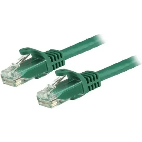 StarTech.com 15m RJ45 UTP Cat6 Gigabit Netwerkkabel zonder Uitsteeksels Groen