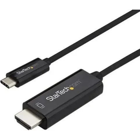 StarTech.com 1m USB C naar HDMI kabel 4K bij 60Hz zwart