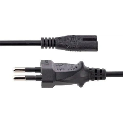 StarTech.com 3m Laptop Stroomkabel, EU Plug naar C7, 2.5A 250V, 18AWG, Laptop Vervangkabel, Printer Voedingkabel, Laptop Lader Kabel / Laadkabel, UL-Listed (752E-3M-POWER-LEAD)
