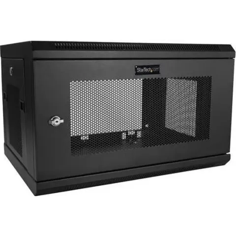 StarTech.com 6U Serverkast rack wand monteerbaar diepte tot 16,9'' / 42,9 cm scharnierende behuizing