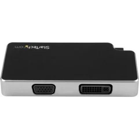 StarTech.com AV reis adapter 3-in-1: USB-C naar VGA, DVI of HDMI 4K