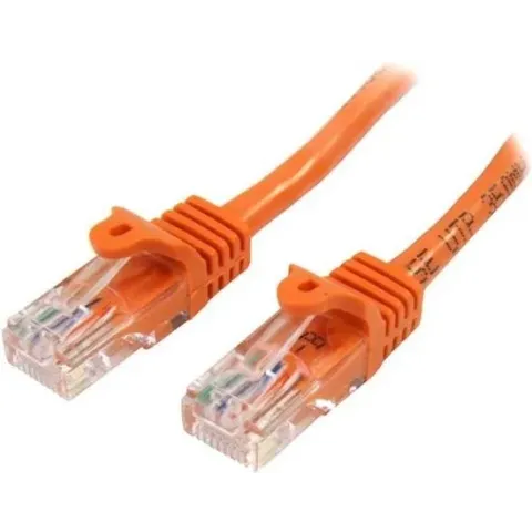 StarTech.com Cat5e Ethernet netwerkkabel met snagless RJ45 connectors UTP kabel 5m oranje