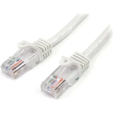 StarTech.com Cat5e Ethernet netwerkkabel met snagless RJ45 connectors UTP kabel 5m wit