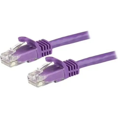 StarTech.com Cat6 netwerkkabel met snagless RJ45 connectoren UTP patchkabel paars 3m