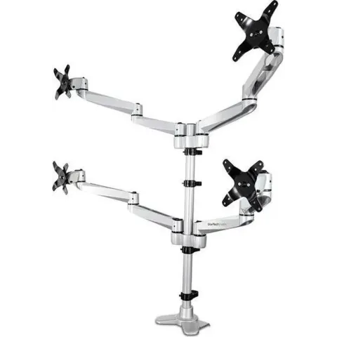 StarTech.com Monitor arm voor 4 schermen volledig beweegbaar premium