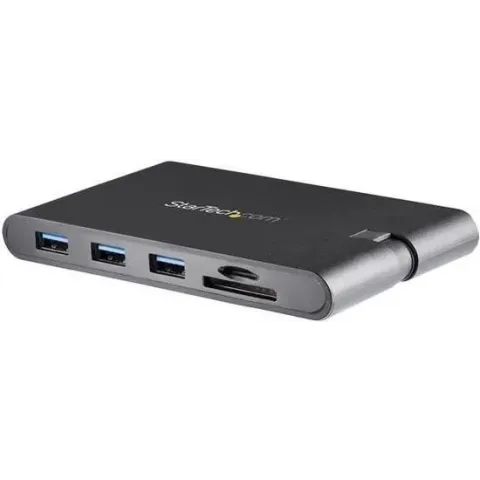 StarTech.com USB-C adapter met HDMI en VGA 3x USB 3.0 SD/Micro SD 85W PD 3.0