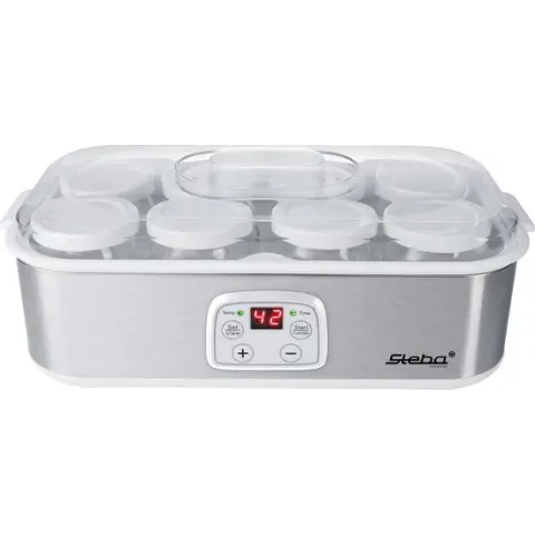 Steba JM3 - Yoghurtmaker - 8x180 ml - RVS