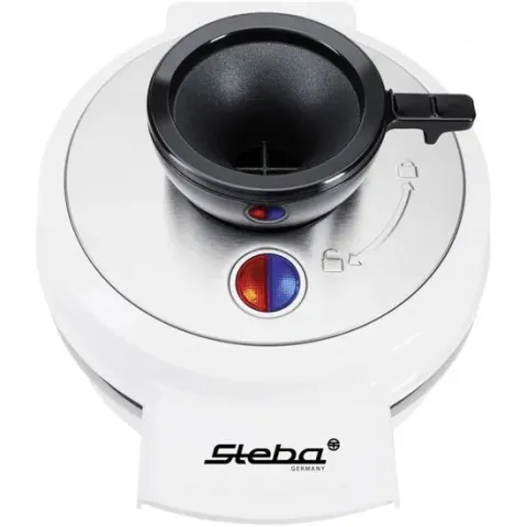 Steba WE20 - Wafelijzer met vulopening - 4 wafels per keer - Wit