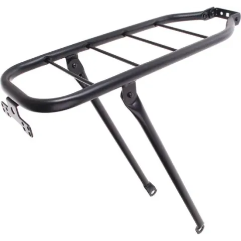 Steco Achterdrager 28" Scharnierbare Poten Mat Zwart