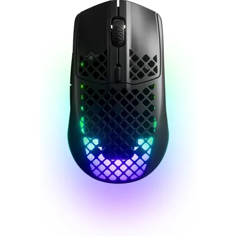 SteelSeries Aerox 3 Draadloze Gaming Muis - Zwart