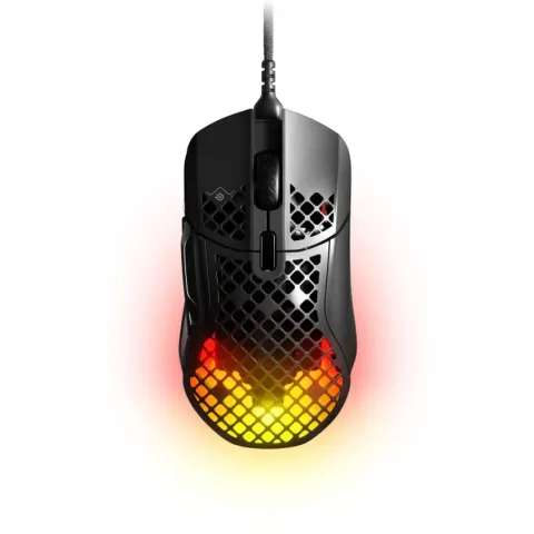 SteelSeries Aerox 5 Gaming Muis - Zwart