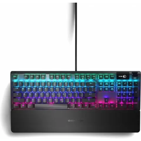 SteelSeries Apex 5 RGB Hybride Mechanisch Gaming Toetsenbord - Qwerty - Zwart