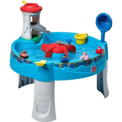 Step2 Paw Patrol Watertafel - Kunststof water tafel met 8-delige accessoireset - Waterspeelgoed voor kinderen - Activiteitentafel met water voor de tuin