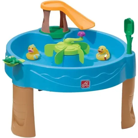 Step2 Watertafel Duck Pond - Incl. eendjes, spuitende kikker, schep en flipper