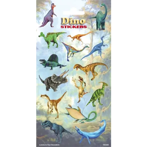 Stickers Dinosaurussen 15 Stuks