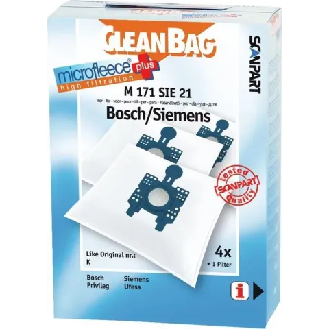 stofzuigerzak fleece (doos) type K