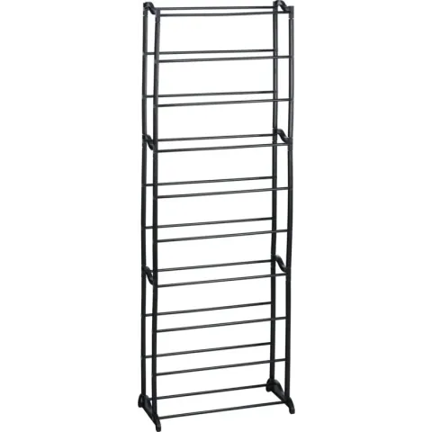 Storage solutions Schoenenrek - 10 laags - Zwart - Metaal