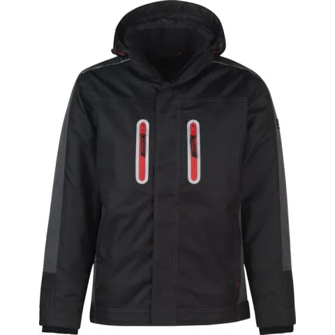 STØRVIK Parka Werkjas Waterdicht / Winddicht Heren Zwart - Maat 2XL - THOR