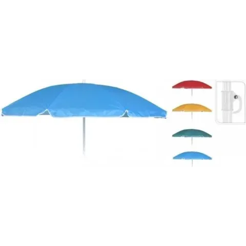 Strandparasol Ø150cm groen