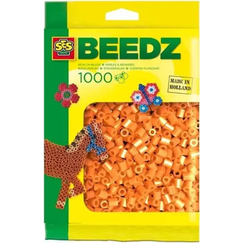 Strijkkralen 1000 oranje