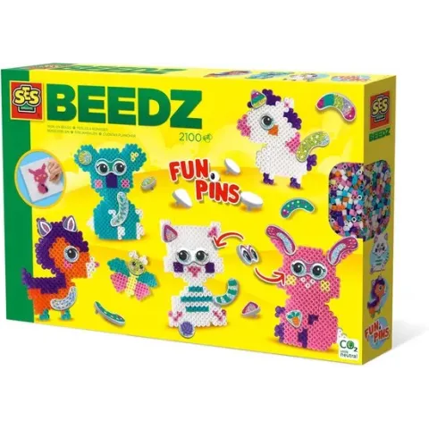 Strijkkralen - FunPins glitter dieren