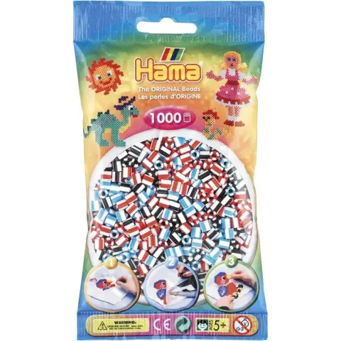 Strijkkralen Hama 1000 Stuks 2 Kleurig G
