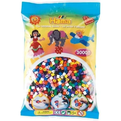 Strijkkralen Hama 3000 Stuks Primair