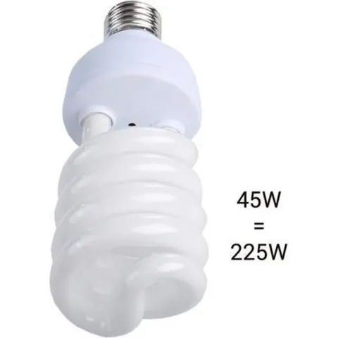 Studioking Daglichtlamp Pl-l45 45w E27 Glas Wit