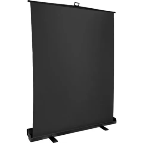 StudioKing Roll-Up Achtergrondscherm FB-150200FB 150x200 cm Zwart