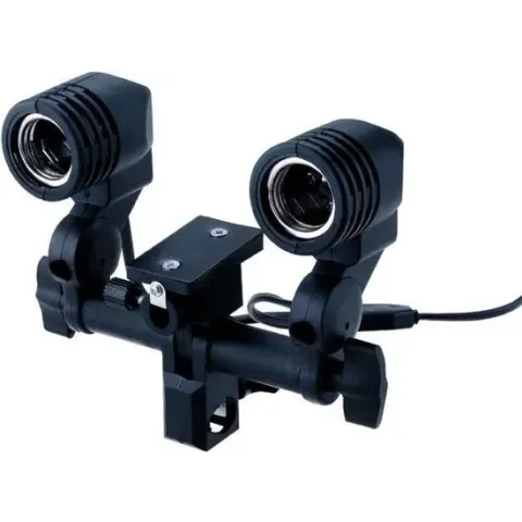 StudioKing Universele E27 Lamphouder met 2 Fittingen DLE27S