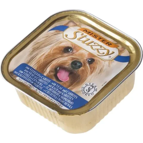 Stuzzy Kalf en Wortels - Hond - Natvoer - 22 x 150 gr