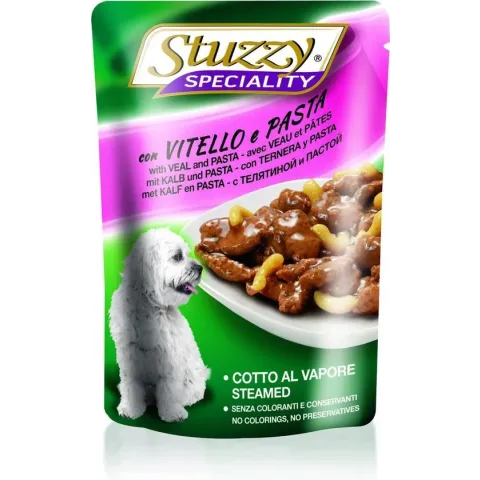 Stuzzy Pouch Adult 100 g Kalfsvlees&Pasta