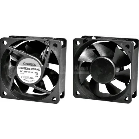 Sunon MF60252V11000UA99 Axiaalventilator 24 V/DC 39.91 m³/h (l x b x h) 60 x 60 x 25 mm