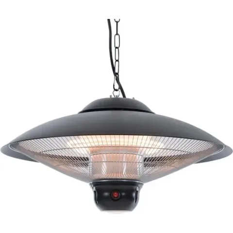 Sunred Sirius 2100 Hangende terrasverwarmer halogeen zwart CE09B