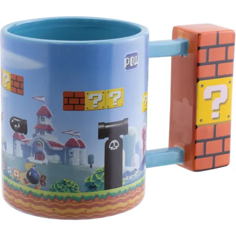 Super Mario - Level Shaped Mug